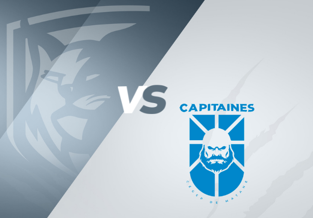 Les Lynx du cégep Édouard-Montpetit vs les Capitaines du cégep de Matane